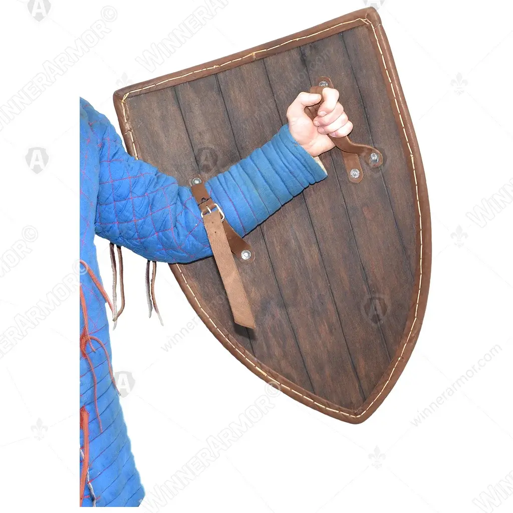 European triangular shield M 52×70 cm