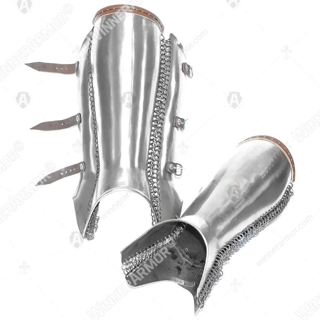 Three-part Eastern Shin Guards for Full Contact