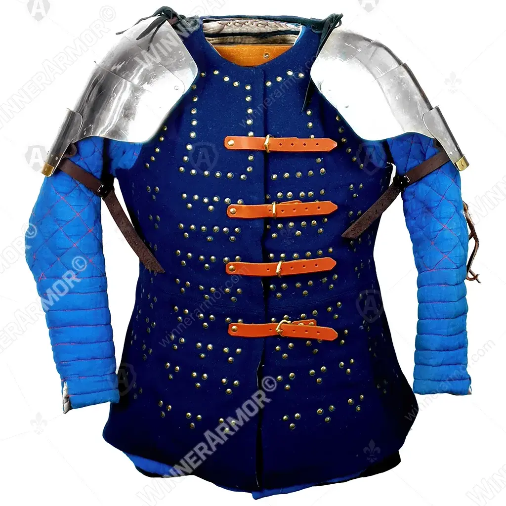 Big Milanese knight shoulders for full-contact buhurt