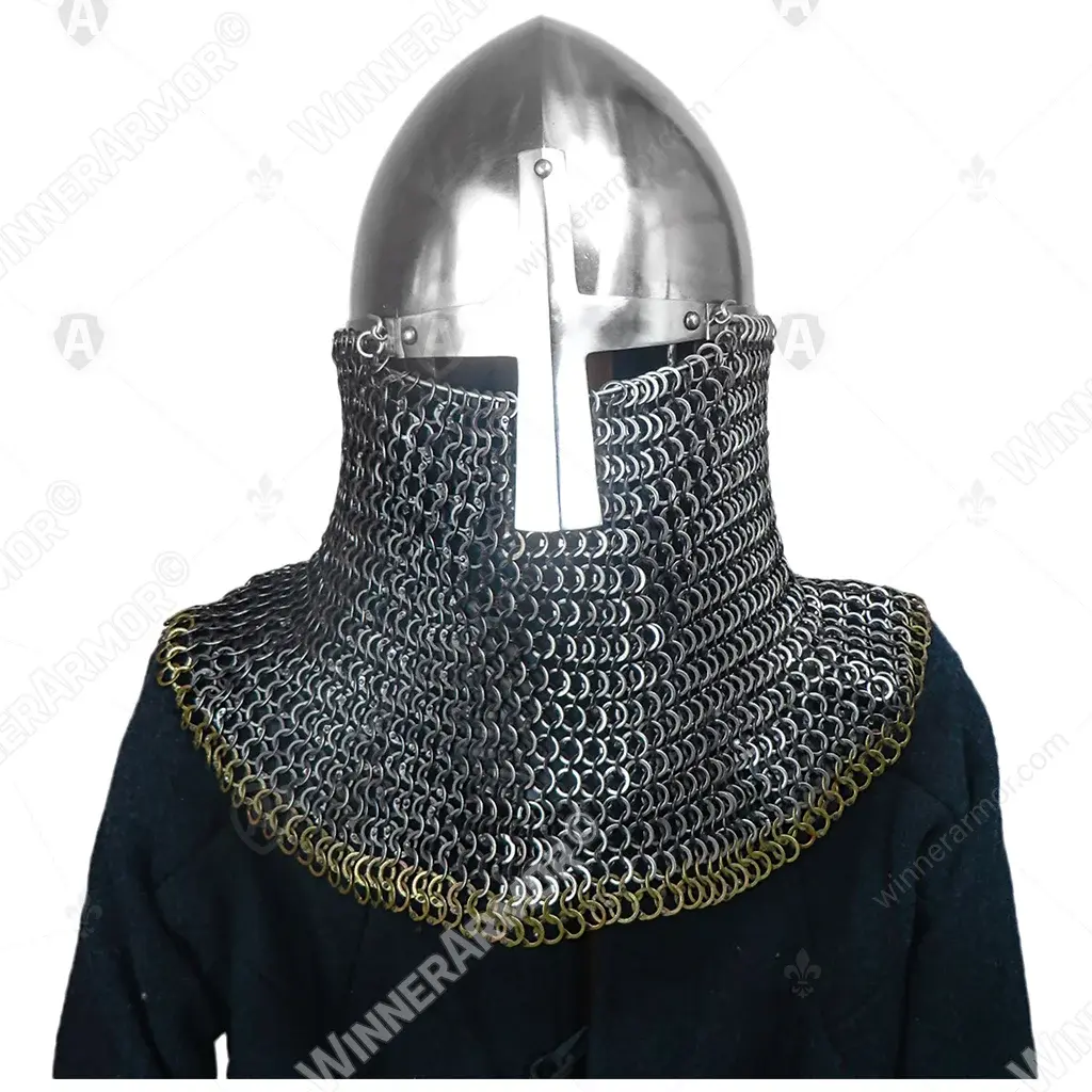 Norman Helm for Buhurt with Aventail