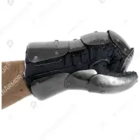 Light shield mitten for buhurt hand protection