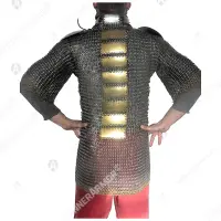 Plated chainmail for buhurt and full-contact fights