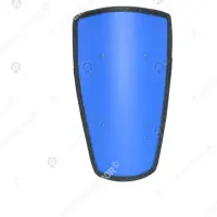 Punch pavise shield for buhurt — stable grip