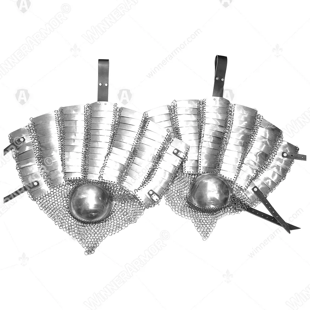 Plate-and-mail hips for buhurt full contact