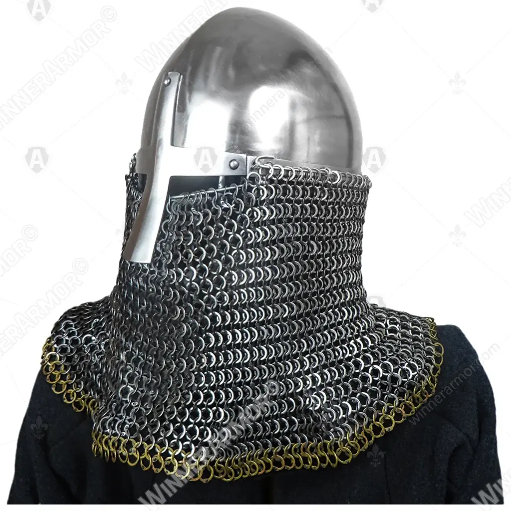 Norman Helm for Buhurt with Aventail