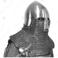 Nasal bascinet for buhurt and full contact