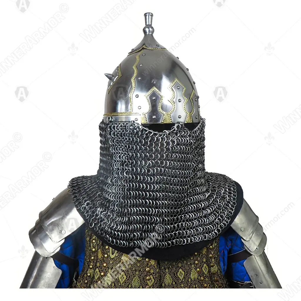 Black Burial Russian Helmet for Full Contact Combat