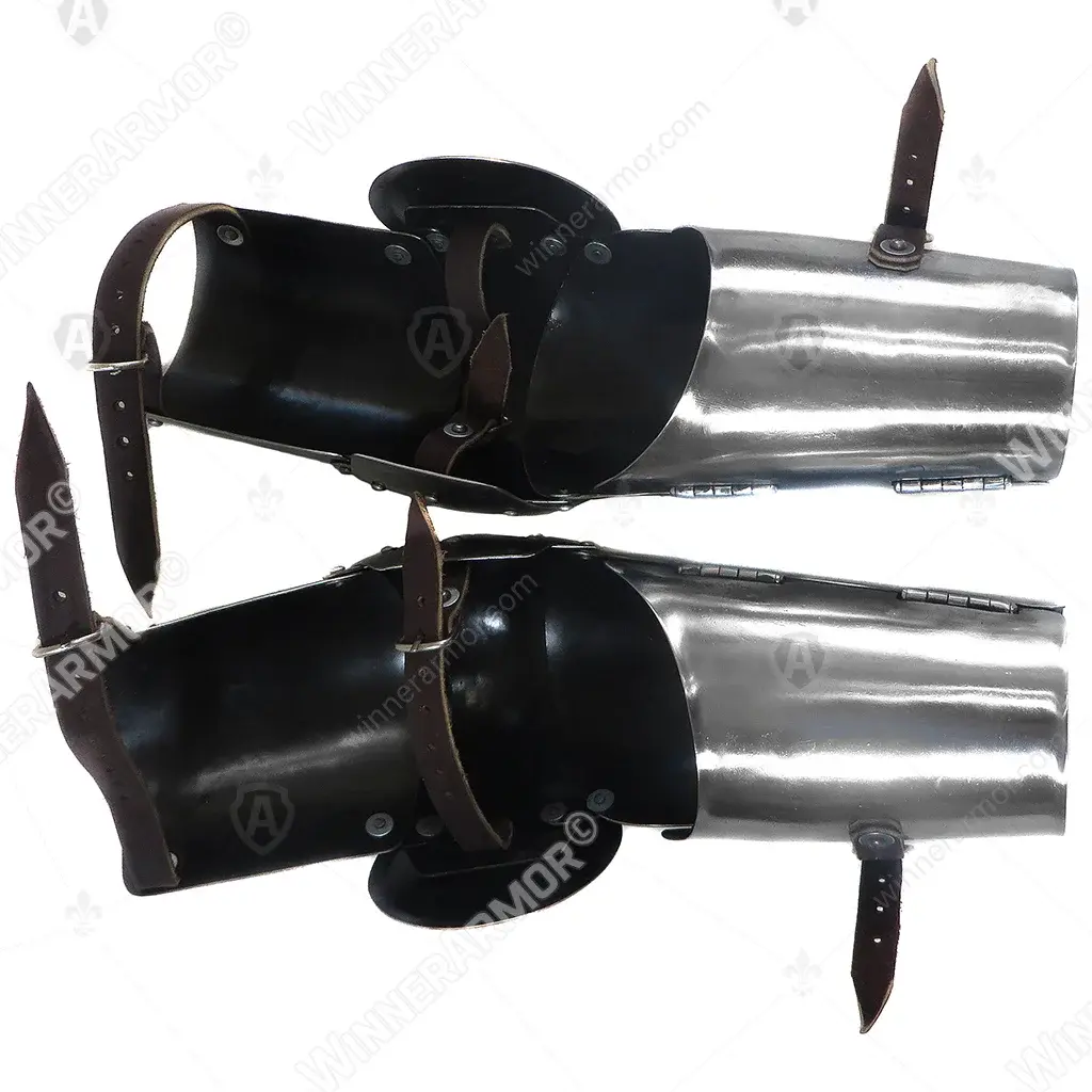 Plate Arm Kit, 14th c. style for buhurt