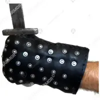 Brigandine mittens for full-contact fights
