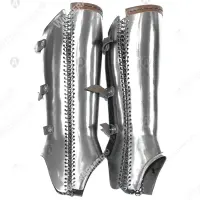 Three-part Eastern Shin Guards for Full Contact