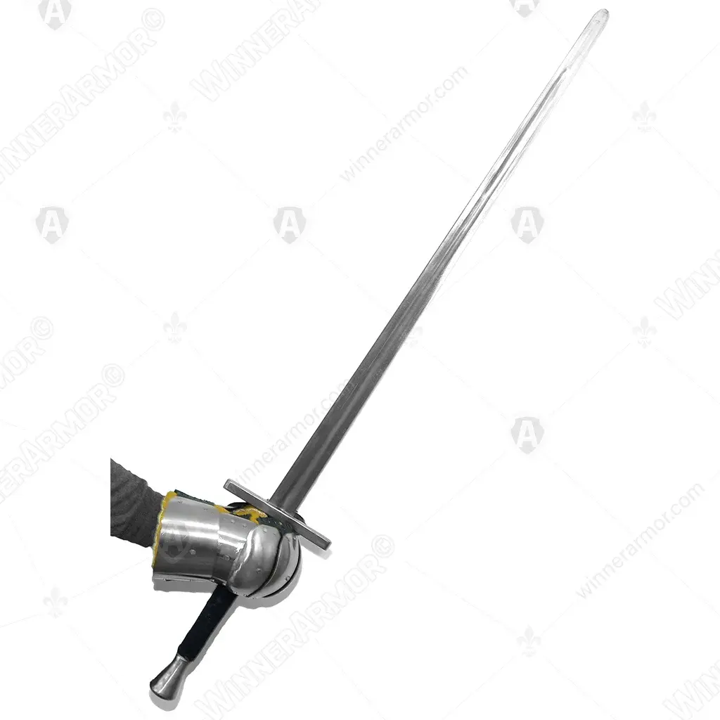Conical pommel longsword for full contact fighting