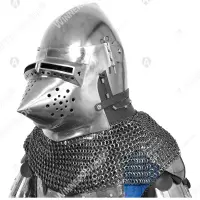 Hundsgugel Bascinet Helmet for Buhurt Full Contact