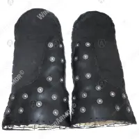 Brigandine mittens for full-contact fights