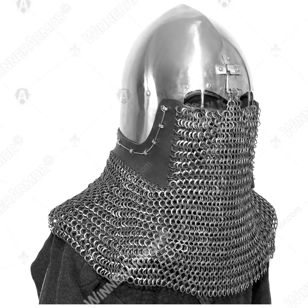 Tournament bascinet for buhurt duels, 14th c