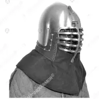 Wolf Ribs Helmet with Fabric Aventail