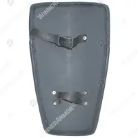 Punch pavise shield for buhurt — stable grip