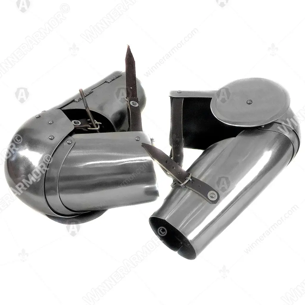 Plate Arm Kit, 14th c. style for buhurt