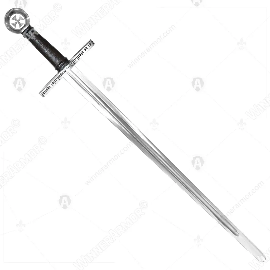 One-handed Sword with Etched Handle for Full Contact