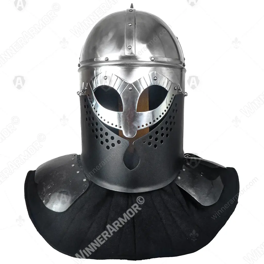 Gjermundbu Helmet for Full-Contact Armored Combat