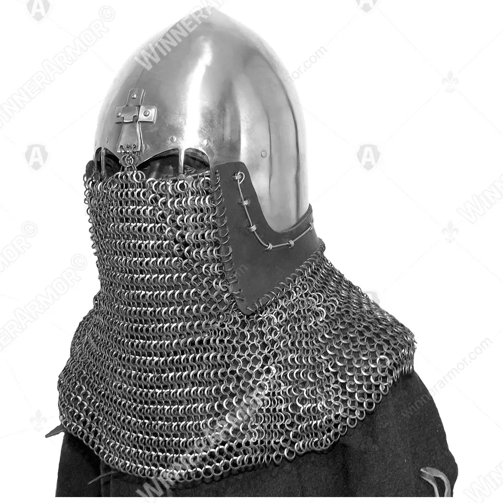 Tournament bascinet for buhurt duels, 14th c