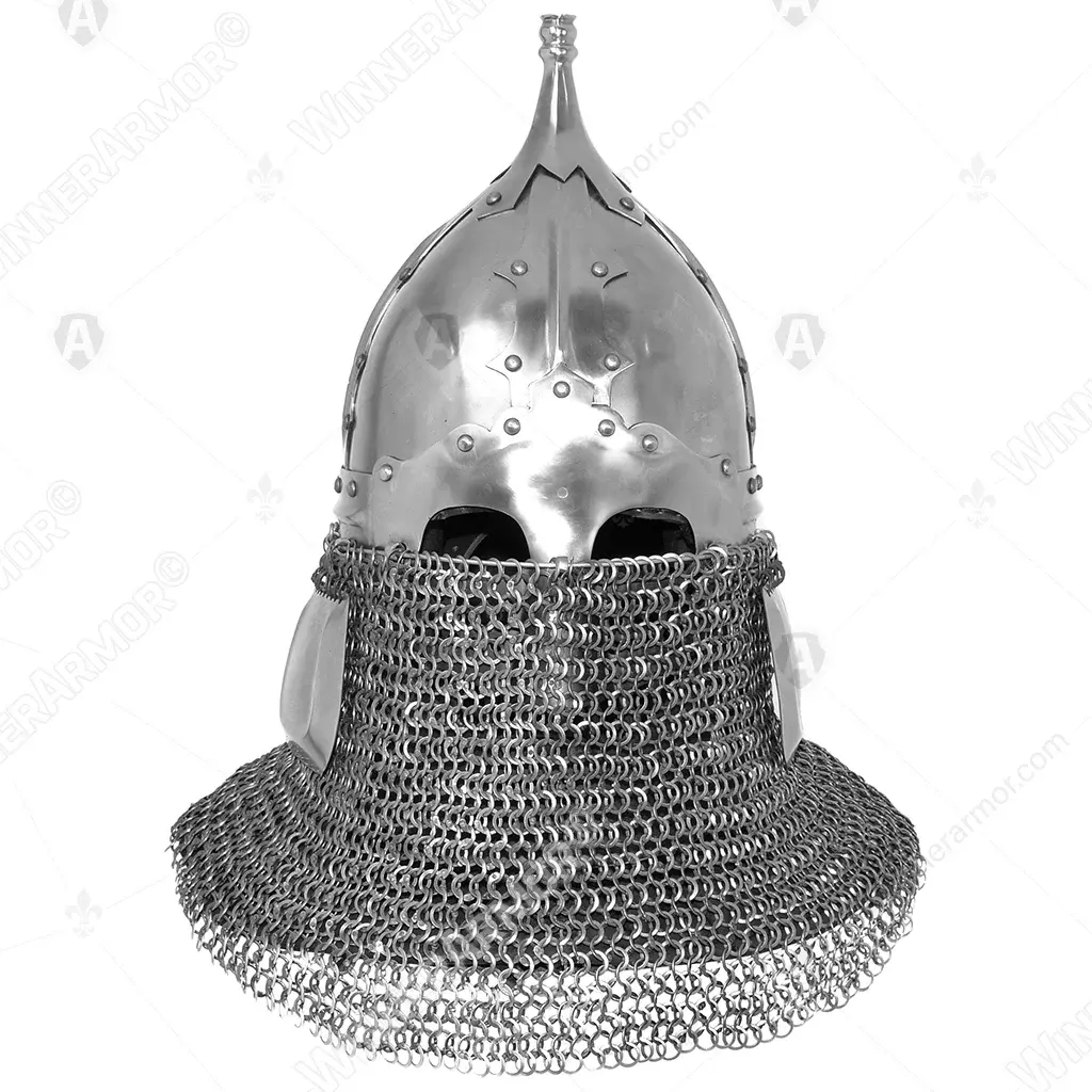 Multa helmet with aventail for buhurt full contact