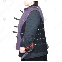 Female brigandine for buhurt armored combat