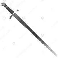 One-handed sword 90 cm with round pommel