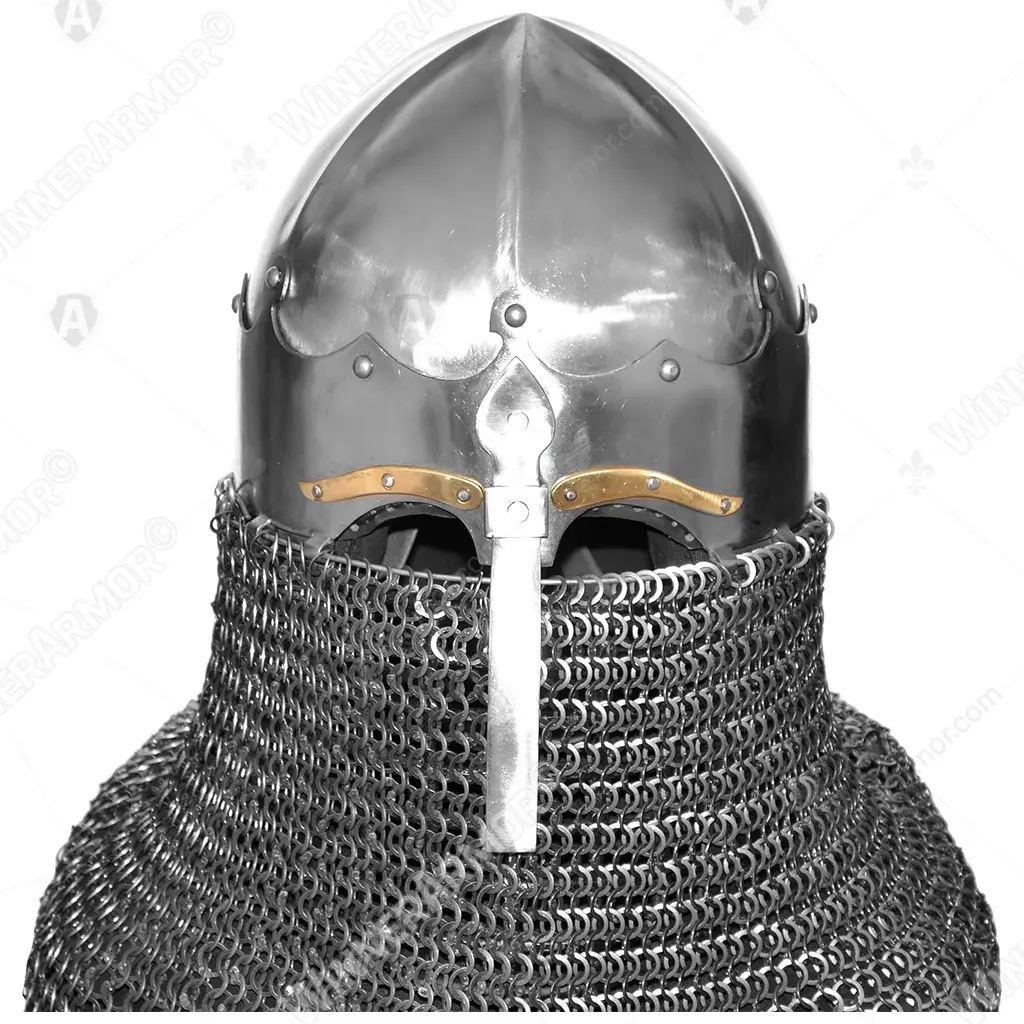 Reinforced Turban Helmet with Aventail for Buhurt