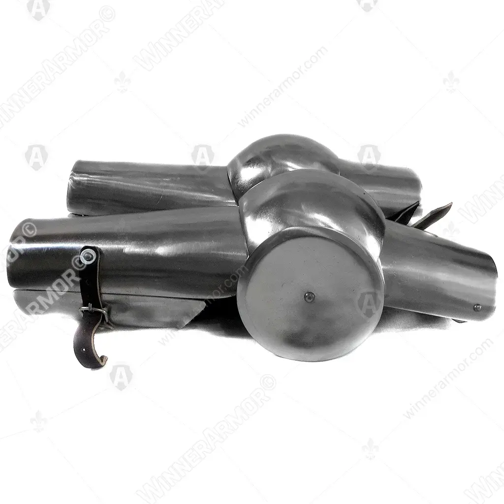 Plate Arm Kit, 14th c. style for buhurt