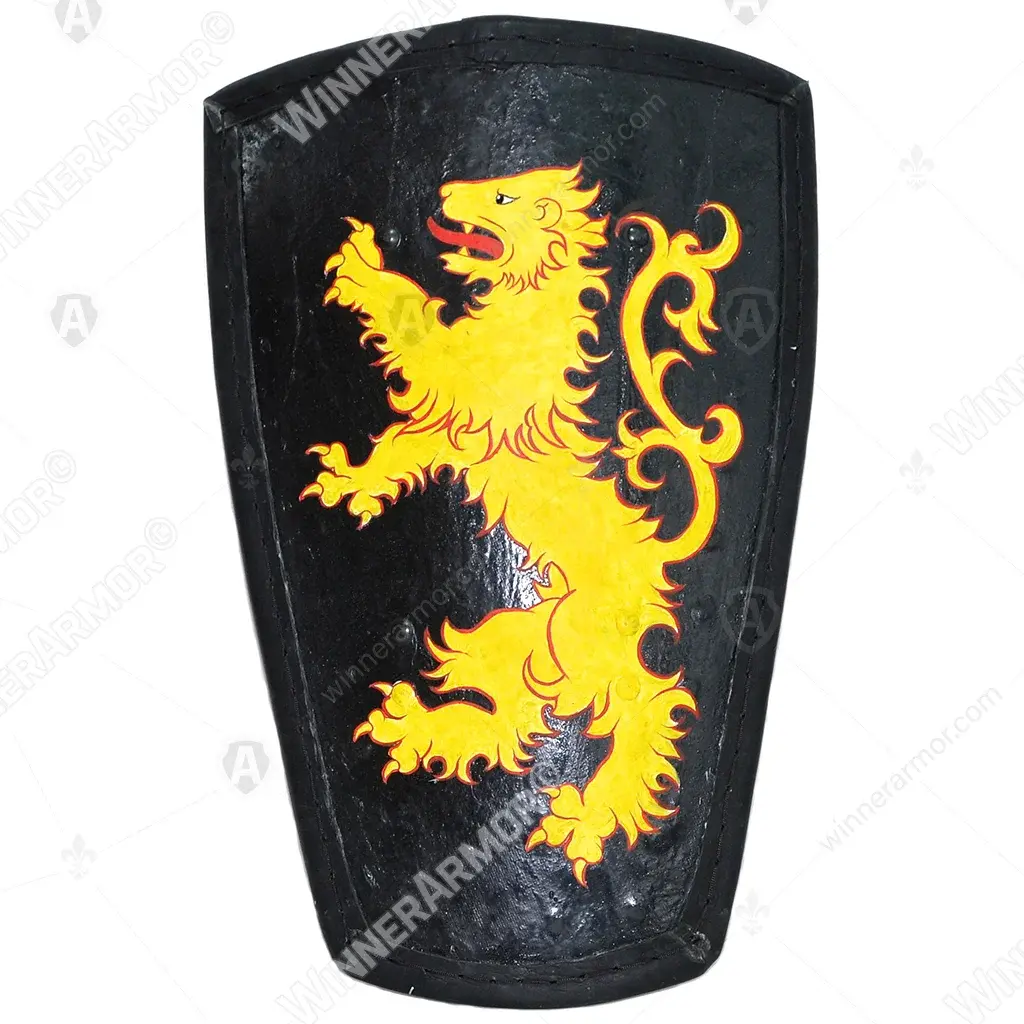 Trapezoid punch shield 65×42 for buhurt