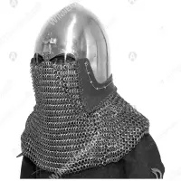 Tournament bascinet for buhurt duels, 14th c