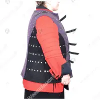 Female brigandine for buhurt armored combat
