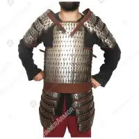 Eastern lamellar torso armor for buhurt and training