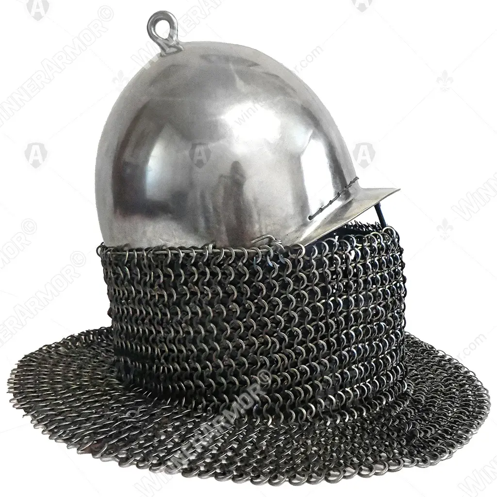 Mongolian Keshikten Helmet for Buhurt Combat