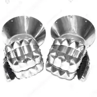 Hourglass Buhurt Gauntlets – Single Finger Plate