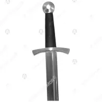 Buhurt falchion 84 cm, 1.4 kg, 4 mm blade