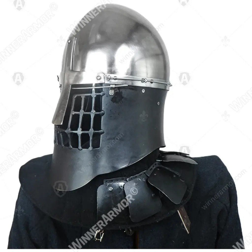 Norman Helm for Buhurt with Aventail