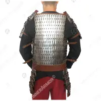 Eastern lamellar torso armor for buhurt and training