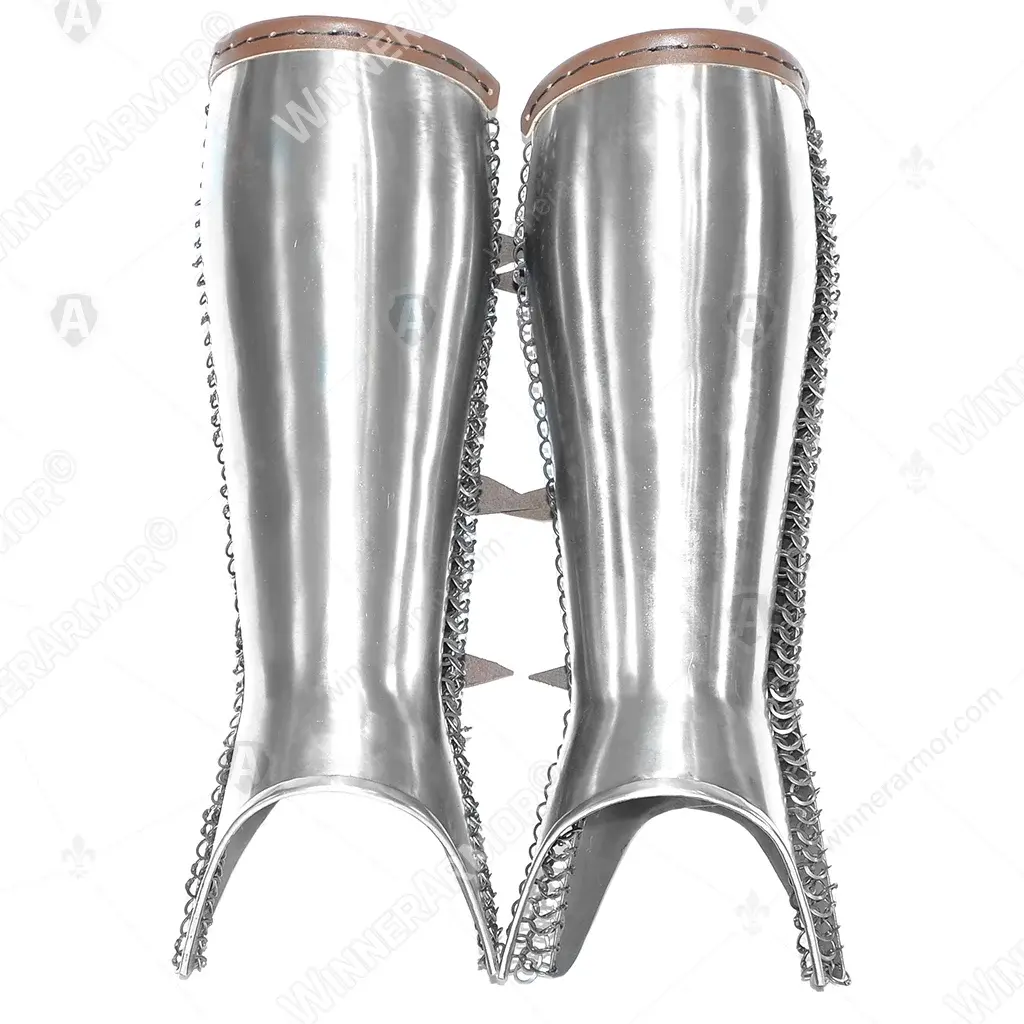 Three-part Eastern Shin Guards for Full Contact