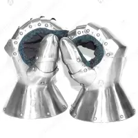 Nuremberg plate gauntlets for buhurt, 15th c