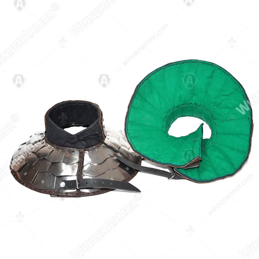 Scaled gorget type 2 — neck protection for combat