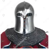 Barbute helmet for buhurt and full contact
