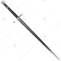 Longsword with round pommel for full contact
