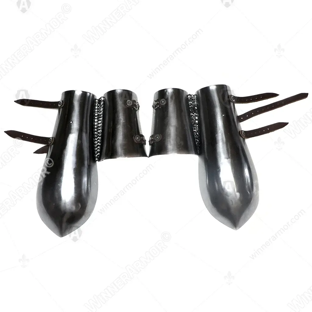 Eastern bazubands for buhurt forearm protection