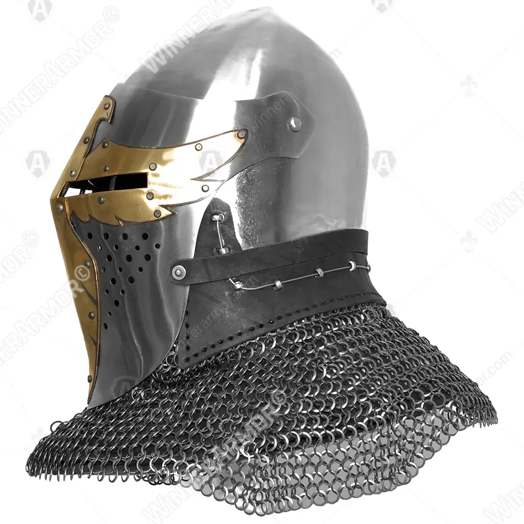 Phoenix Knight Helmet for Buhurt Full Contact