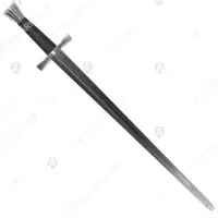 One-handed sword with conical pommel, 90 cm