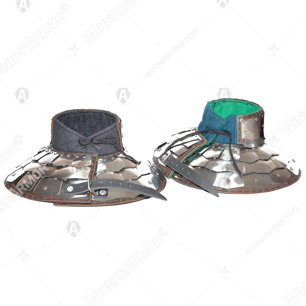 Scaled gorget type 2 — neck protection for combat