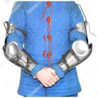 Bazubands with Biceps for Buhurt Arm Defense