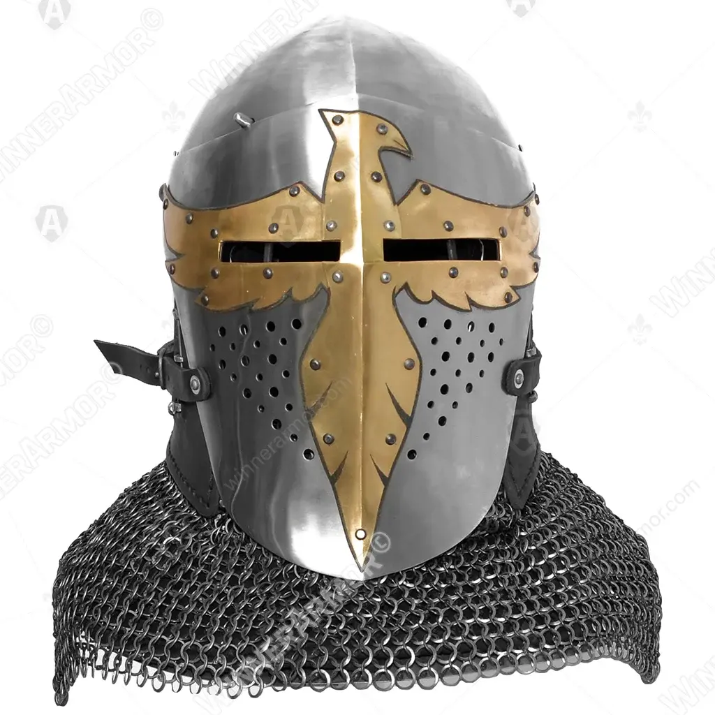 Phoenix Knight Helmet for Buhurt Full Contact