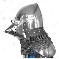 Hundsgugel Bascinet Helmet for Buhurt Full Contact